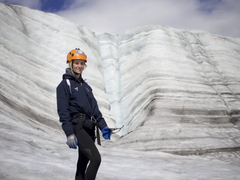 Ice Climbing in McCarthy Alaska
