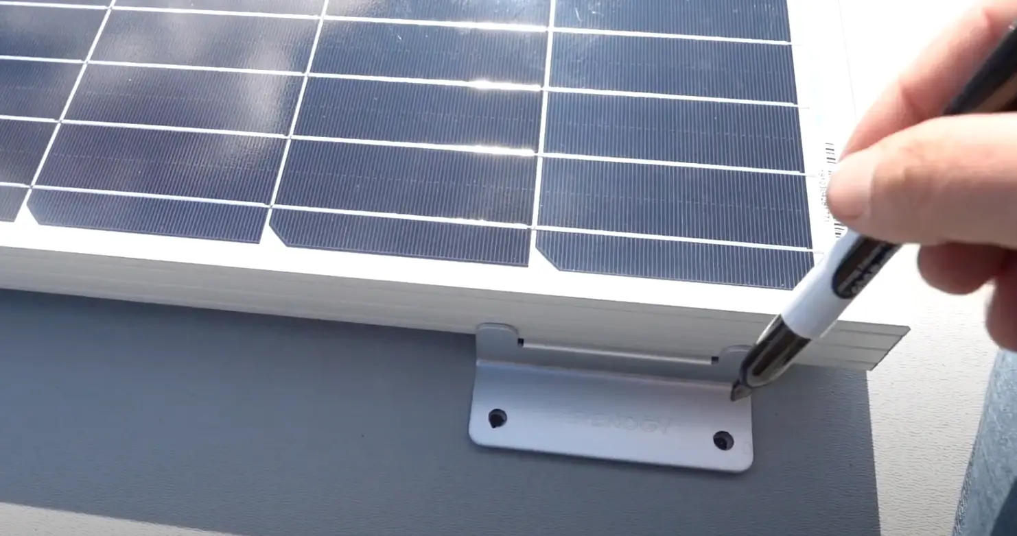 Renogy 100w Solar Panel Install