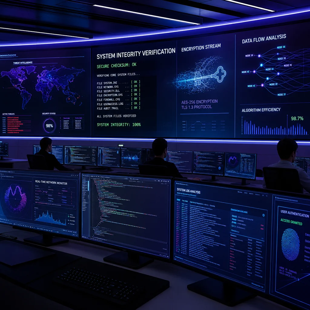 Segurança de dados pessoais, integridade de sistemas e verificação algorítmica na internet